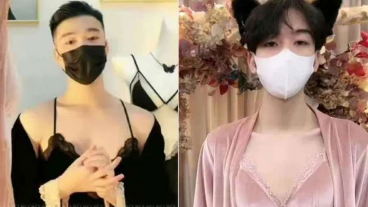 సుందరాంగులపై ప్రభుత్వ నిషేధాస్త్రం... ఇదే అవకాశంగా యువతుల లోదుస్తులు ధరించి హొయలొలికిస్తున్న పురుషులు! 