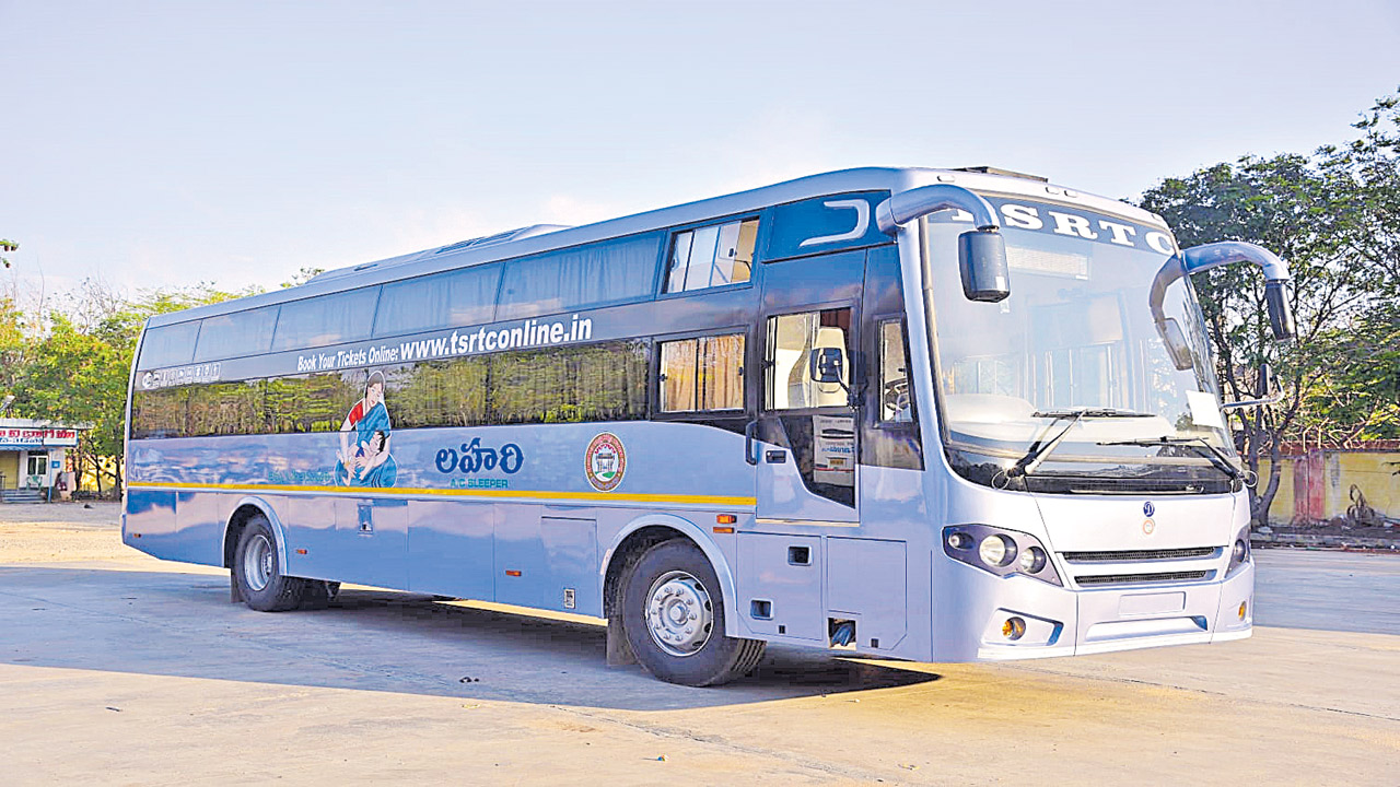 AC sleeper buses: ఏసీ స్లీపర్‌ బస్సులు