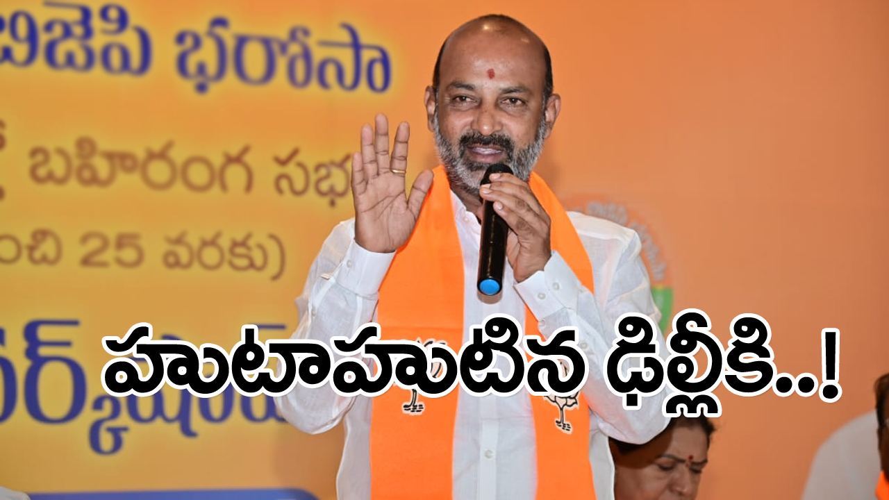 BJP: చేరికలపై తెలంగాణ బీజేపీ ఫోకస్.. ఢిల్లీకి బండి సంజయ్