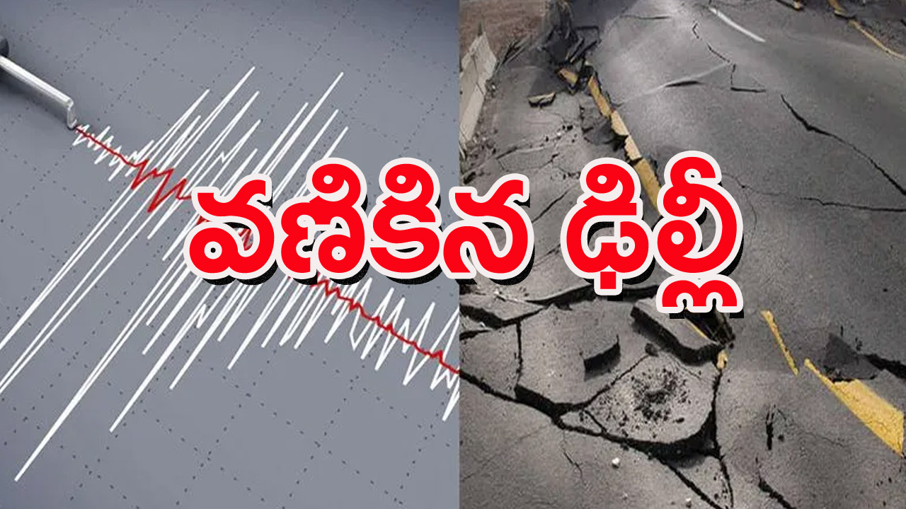 Delhi Earthquake: ఢిల్లీలో భూకంపం.. ప్రాణభయంతో జనం పరుగులు