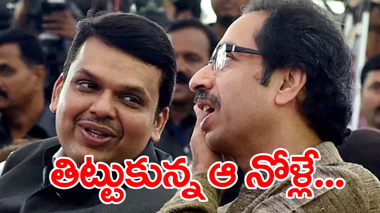 Fadnavis Uddhav: ఏం జరగనట్లే ముచ్చటించుకున్న ఫడ్నవీస్‌, ఉద్ధవ్ 