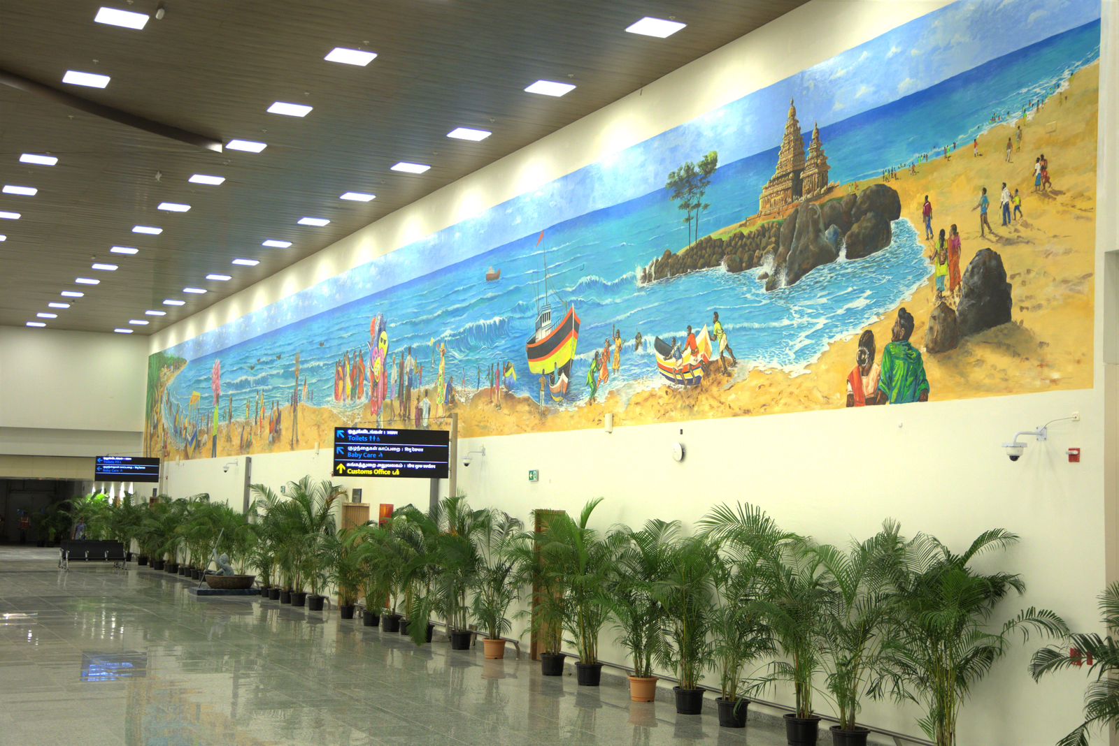 Chennai Airport: సుందరీకరణతో అందంగా ముస్తాబైన చెన్నై విమానాశ్రయం