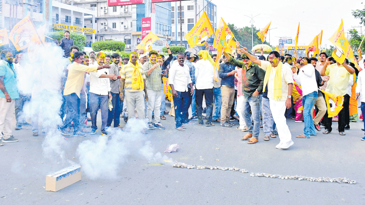 TDP క్లీన్‌ స్వీప్‌! TDP won all the 3 graduate MLC seats AP RVRAJU