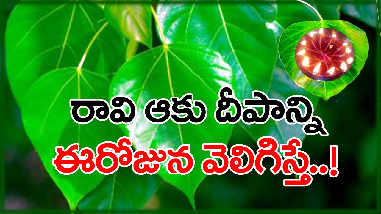 Ugadi: ఉగాది రోజు రావి ఆకుతో ఇంట్లో దీపం పెడితే.. ఏమవుతుందో తెలుసా..!