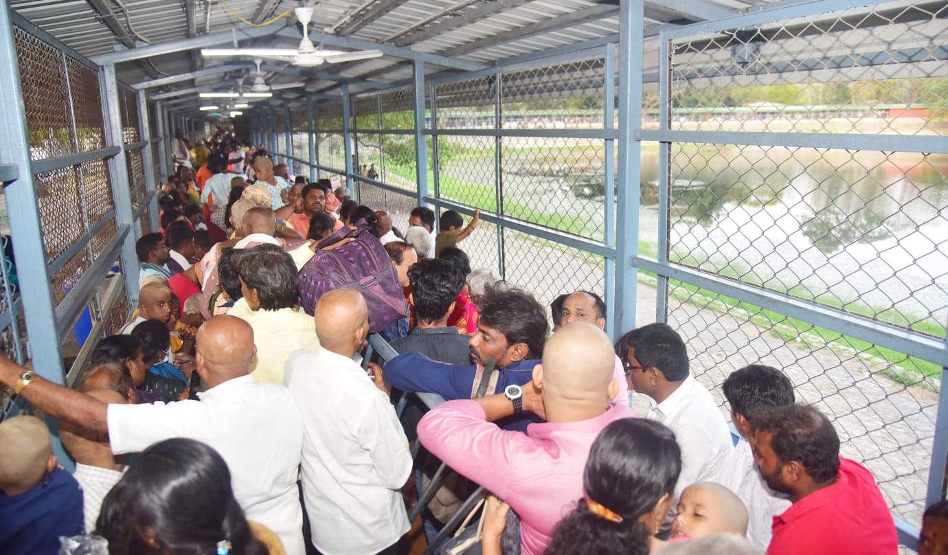 Tirumala: తిరుమల వెళ్లాలనుకుంటున్నారా.. అయితే అక్కడ ఉన్న పరిస్థితి చూస్తే..!