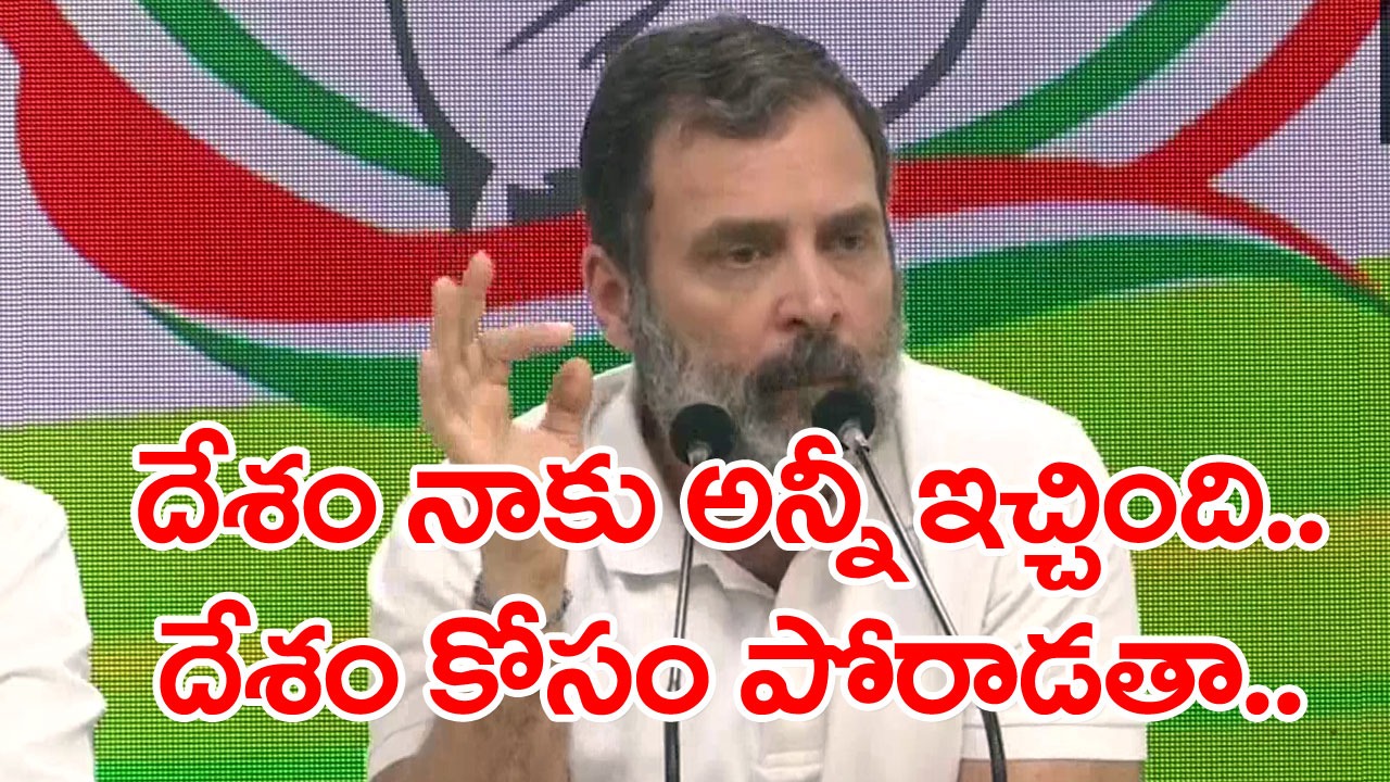 Rahul Gandhi: పార్లమెంటులో ఉన్నా లేకున్నా దేశం కోసం పోరాడతా: రాహుల్