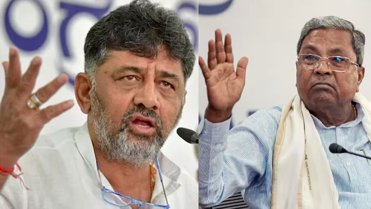 Karnataka Congress : కర్ణాటక కాంగ్రెస్‌లో సిద్ధూ, డీకే వర్గాల పోటాపోటీ