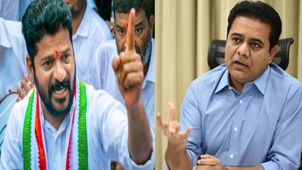 Revanth Reddy: TSPSC పేపర్‌ లీక్‌లో తీగ లాగితే ప్రగతిభవన్⁬లో.. కేటీఆర్⁬ను బర్తరఫ్ చేయాలి