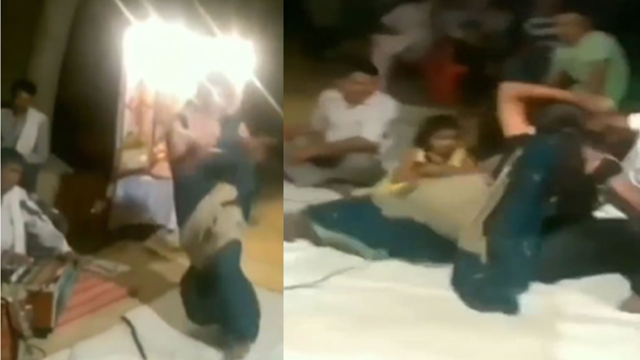 Viral Video: ఈమె డాన్స్‌ చూసి భయపడుతున్న జనాలు.. మరీ మీద మీద పడుతూ ఇదేం డాన్స్‌రా బాబోయ్..