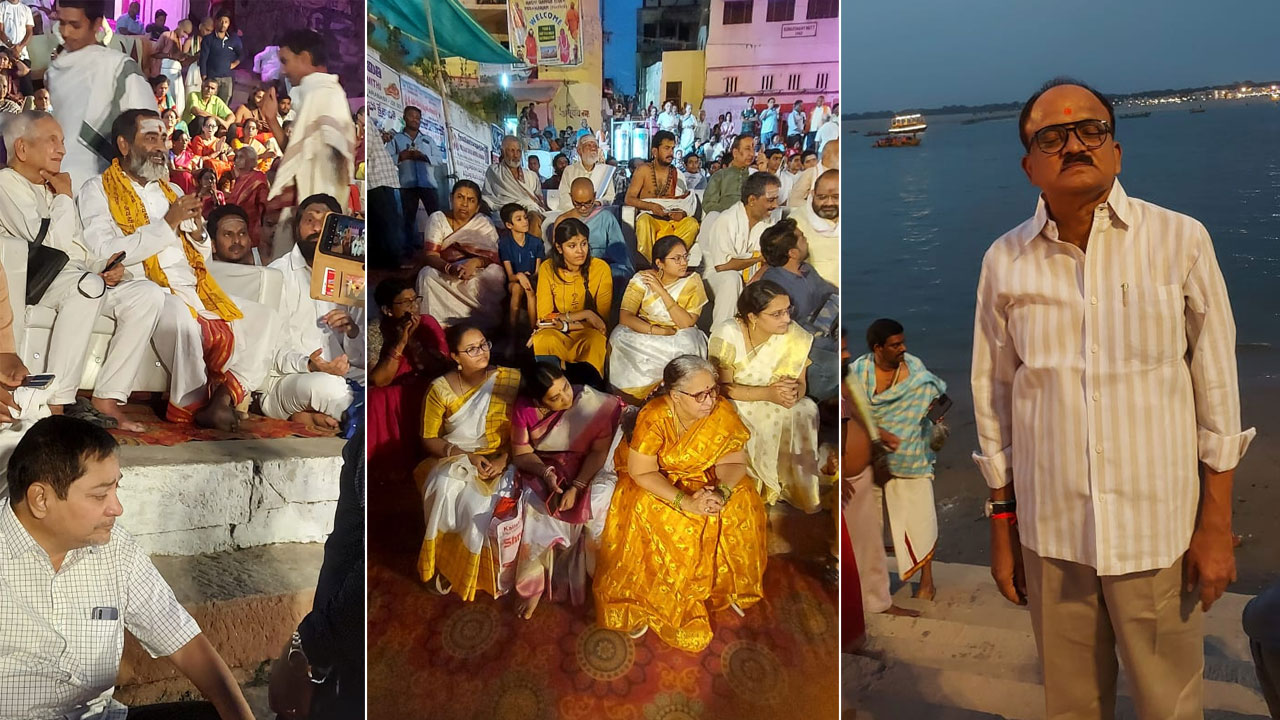 Ganga Pushkaralu 2023: కాశీ తెలుగు సమితి ఆధ్వర్యంలో గంగా పుష్కర స్వాగత ఉత్సవం 