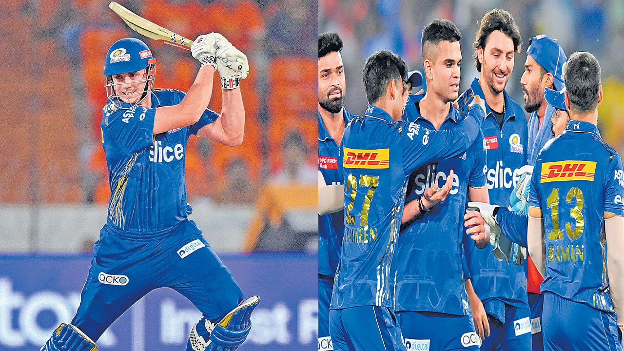 IPL MI vs SRH : ముంబై హ్యాట్రిక్‌