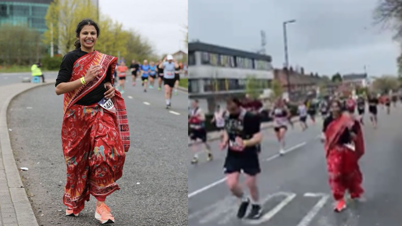 Marathon: మాంచెస్టర్ మారథాన్‌లో సత్తాచాటిన భారతీయ మహిళ 