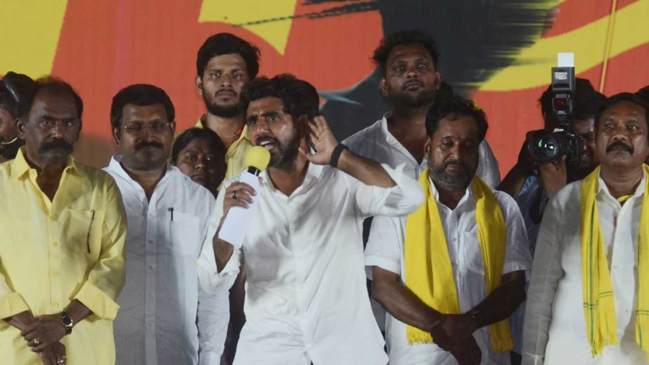 Nara Lokesh: జగన్ మాటలు ఎవరూ నమ్మట్లేదనే భారతిరెడ్డిని.. అరాచకాలను ఎండగట్టే ఆయుధం యువగళం