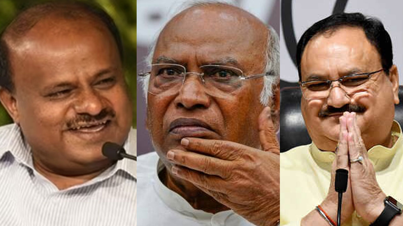 Karnataka election : ‘కింగ్‌మేకర్’ జేడీఎస్ సిద్ధం.. బీజేపీ, కాంగ్రెస్‌లకు సైగలు..