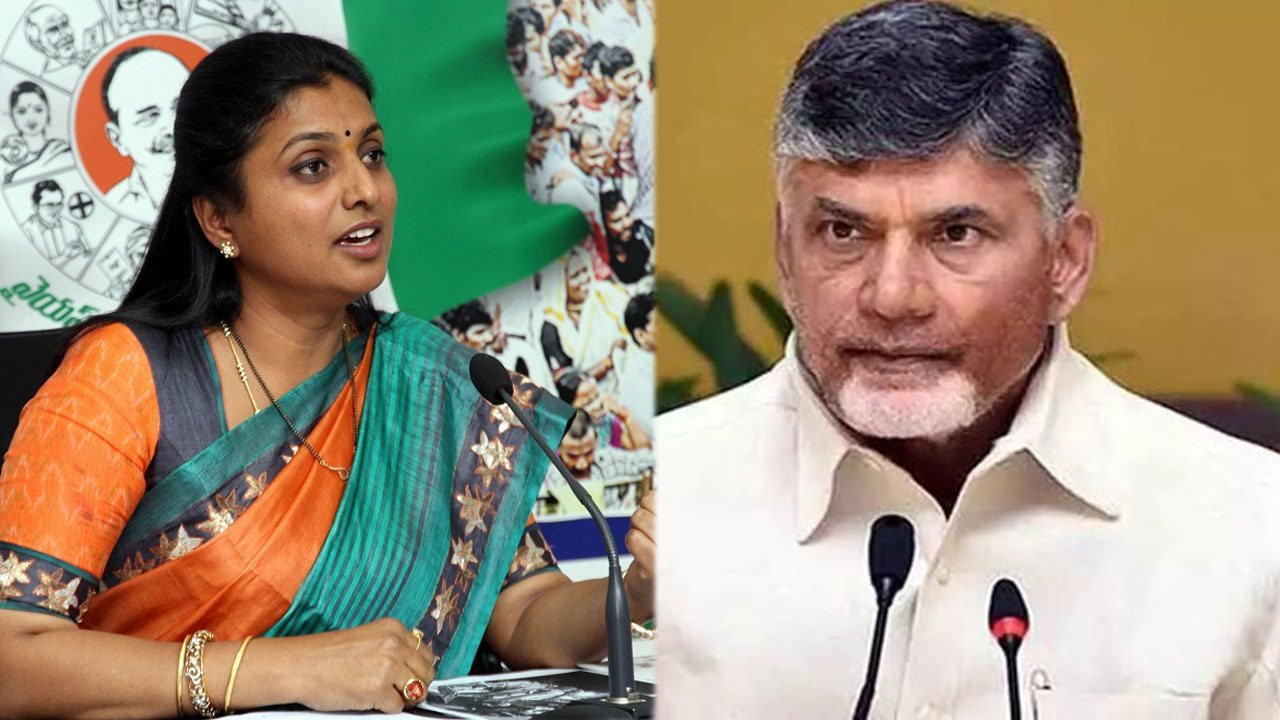 Minister Roja: చంద్రబాబును రోజా ఎంతమాట అనేశారో చూడండి...