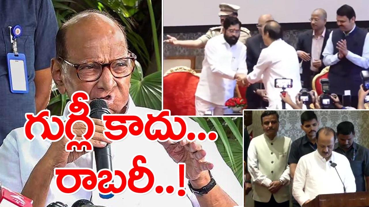 Sharad Pawar: ఇదేమీ చిన్న విషయం కాదు, దోపిడీ..!..సీనియర్ పవార్ ఫైర్..