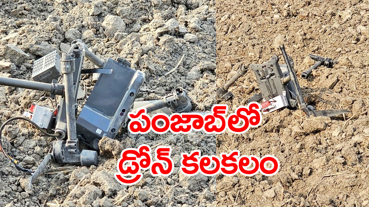 Pakistani Drone: పంజాబ్‌లో మళ్లీ డ్రోన్ కలకలం.. 