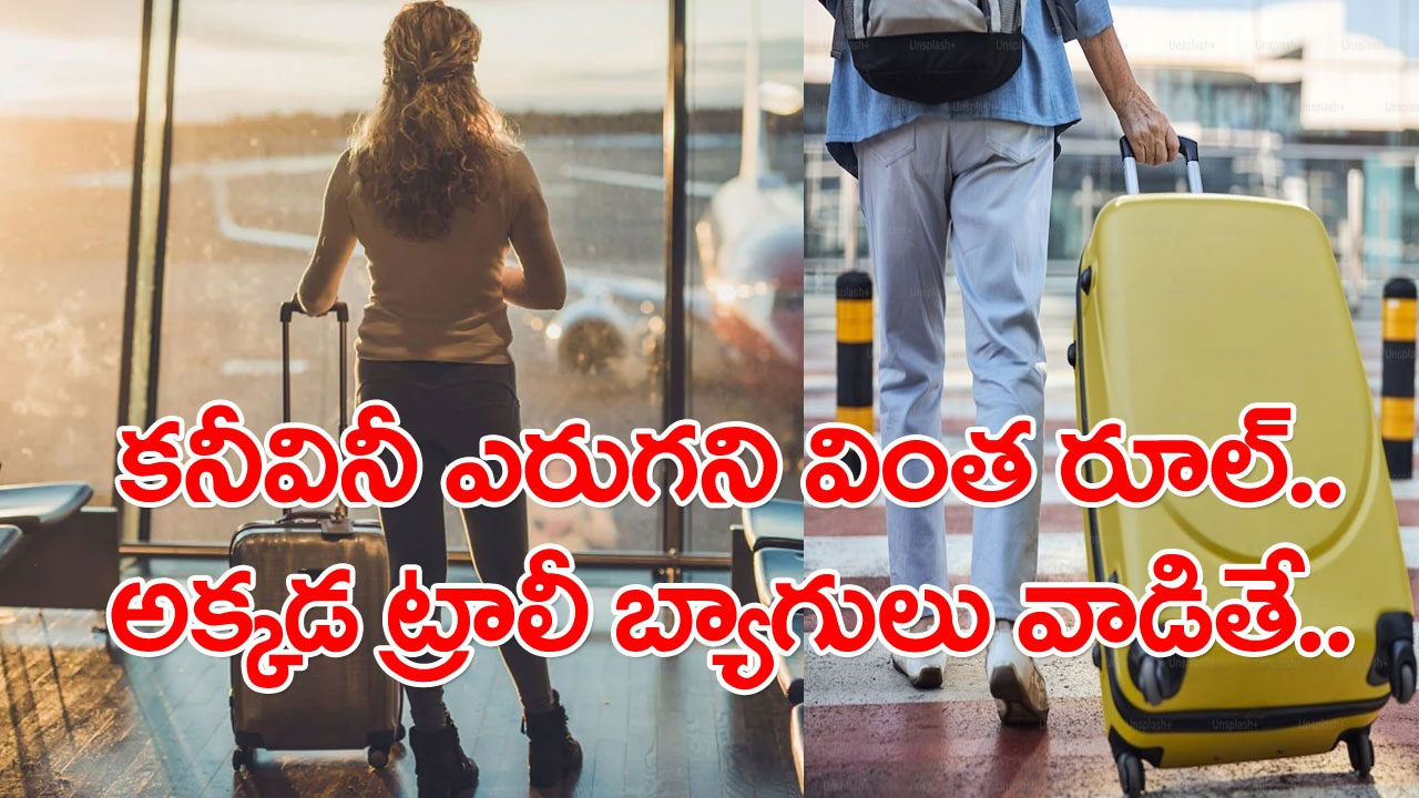 Travel Bags: జర్నీ అంటే చాలు ట్రాలీ బ్యాగులను బయటకు తీస్తున్నారా..? వాటిని అక్కడ వాడితే ఎంత జరిమానా వేస్తారో తెలిస్తే..!