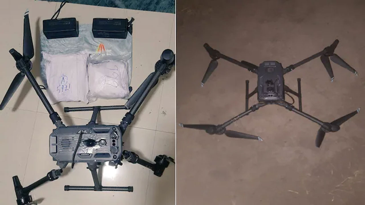 Pakistani drones: పంజాబ్ సరిహద్దుల్లో పాకిస్థాన్ డ్రోన్లు...నేలకూల్చిన బీఎస్ఎఫ్ దళాలు