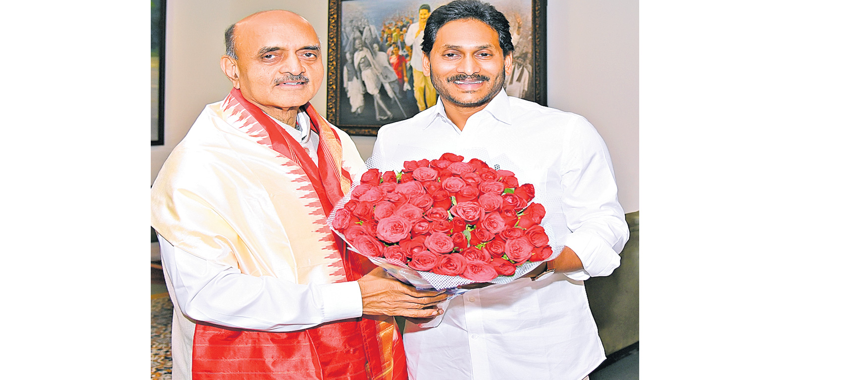 CM JAGAN: ముందు నేను...   నా వెనుక గాంధీ!