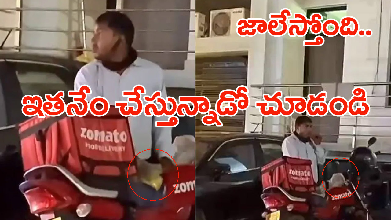 Viral video: ఫుడ్ డెలివరీ బాయ్స్ కష్టాలు ఎలా ఉంటాయో ఈ ఒక్క వీడియో చూస్తే చాలు.. ఒకతను ఏం చేశాడో మీరే చూడండి