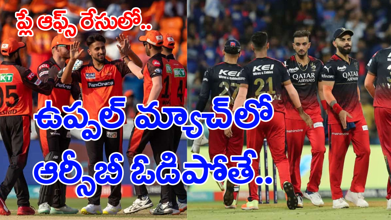 IPL 2023 Playoff Scenario: ఆర్సీబీ చేతిలో చివరి 2 మ్యాచ్‌లు.. సన్‌రైజర్స్ చేతిలో ఓడిపోతే.. ప్లే ఆఫ్స్ పరిస్థితేంటంటే..