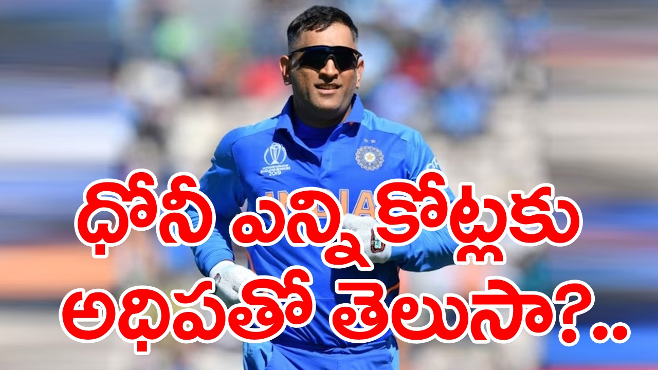 MS Dhoni: టీసీ నుంచి వందల కోట్లకు అధిపతి.. ధోనీ మొత్తం ఆస్తుల విలువ ఎంతో తెలుసా?..