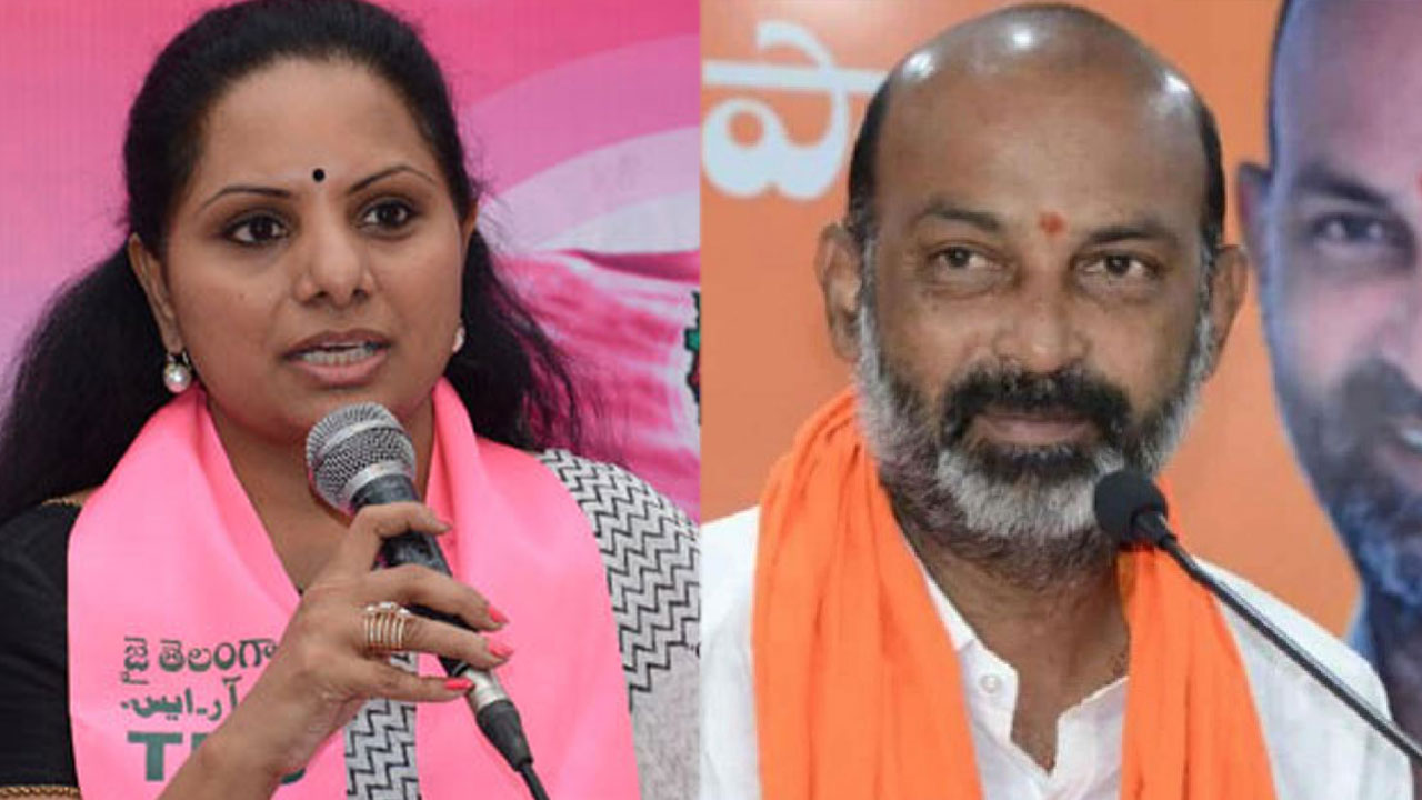 Kavitha: ఆడబిడ్డ తలుచుకుంటే ఇక మీ అడ్రస్ గల్లంతే...బండి సంజయ్‌పై  కవిత ఫైర్