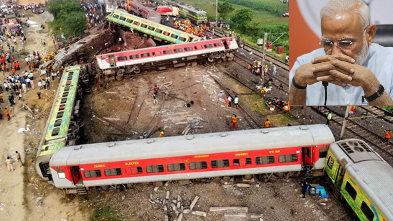 Odisha train accident : ఒడిశా రైలు ప్రమాద స్థలానికి మోదీ!