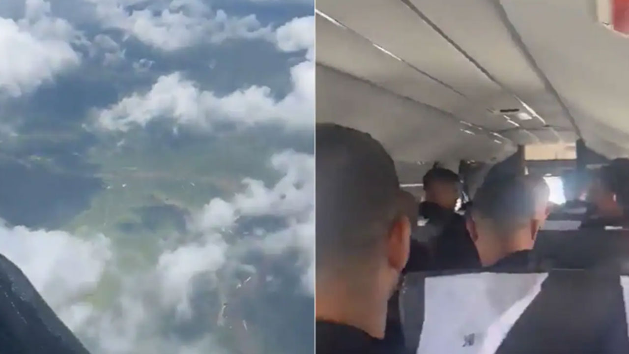 Shocking Video: వామ్మో.. ఆకాశంలో ఉండగానే తెరుచుకున్న విమానం డోర్.. వీడియో చూస్తే ఒళ్లు జలదరించడం ఖాయం!