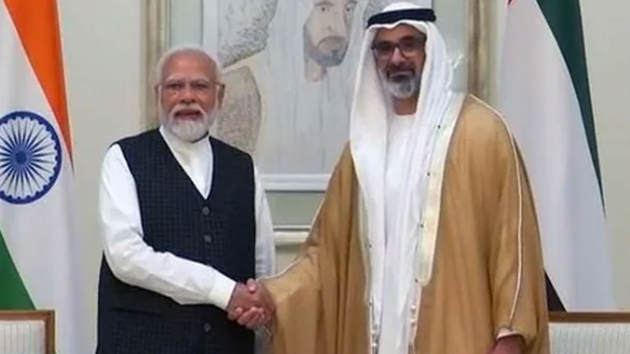 Modi UAE Visit : అబుదాబి వచ్చానంటూ మోదీ ట్వీట్