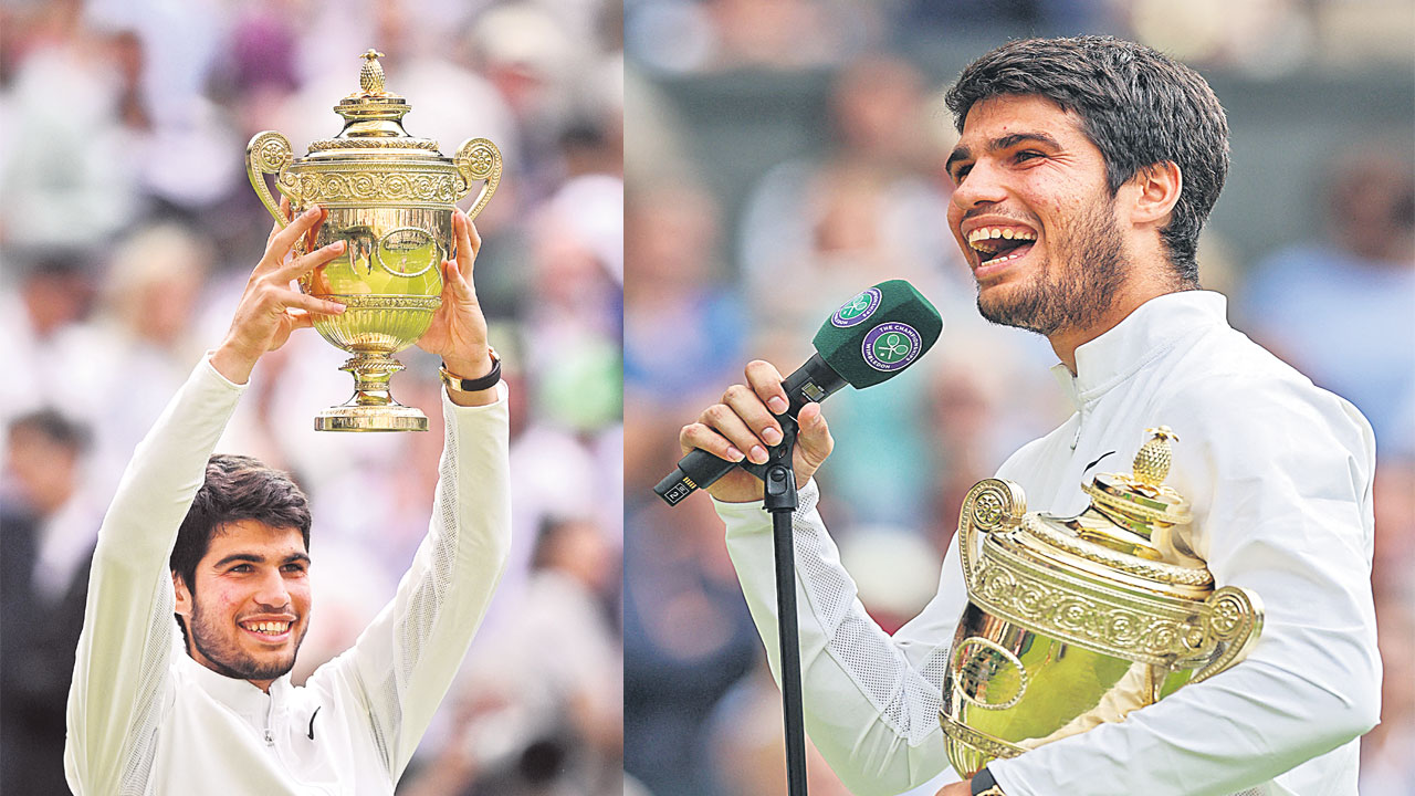 Wimbledon winner Alcaraz : వింబుల్డన్‌కు నయా రాజు