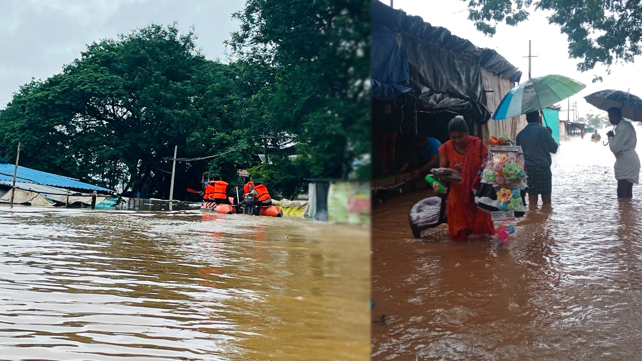 ఉప్పొంగిన జంపన్న వాగు
