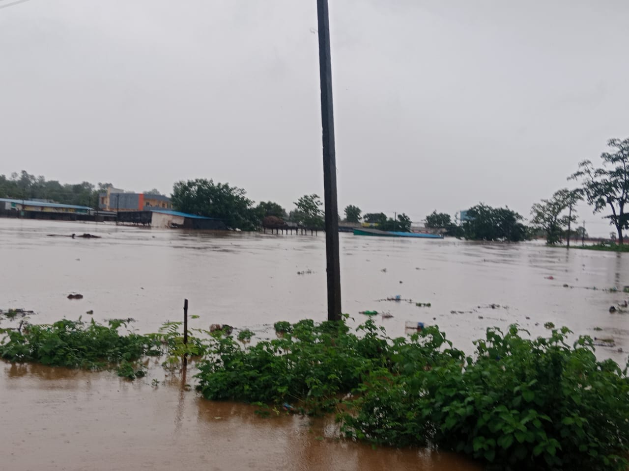 ఉప్పొంగిన జంపన్న వాగు