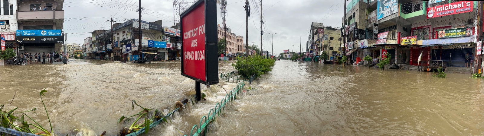 వరంగల్ లో జలమయం...