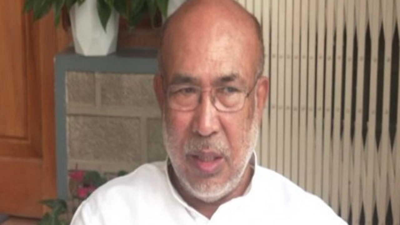 Biren Singh: రాజీనామాపై  సమాధానం దాటవేసిన సీఎం