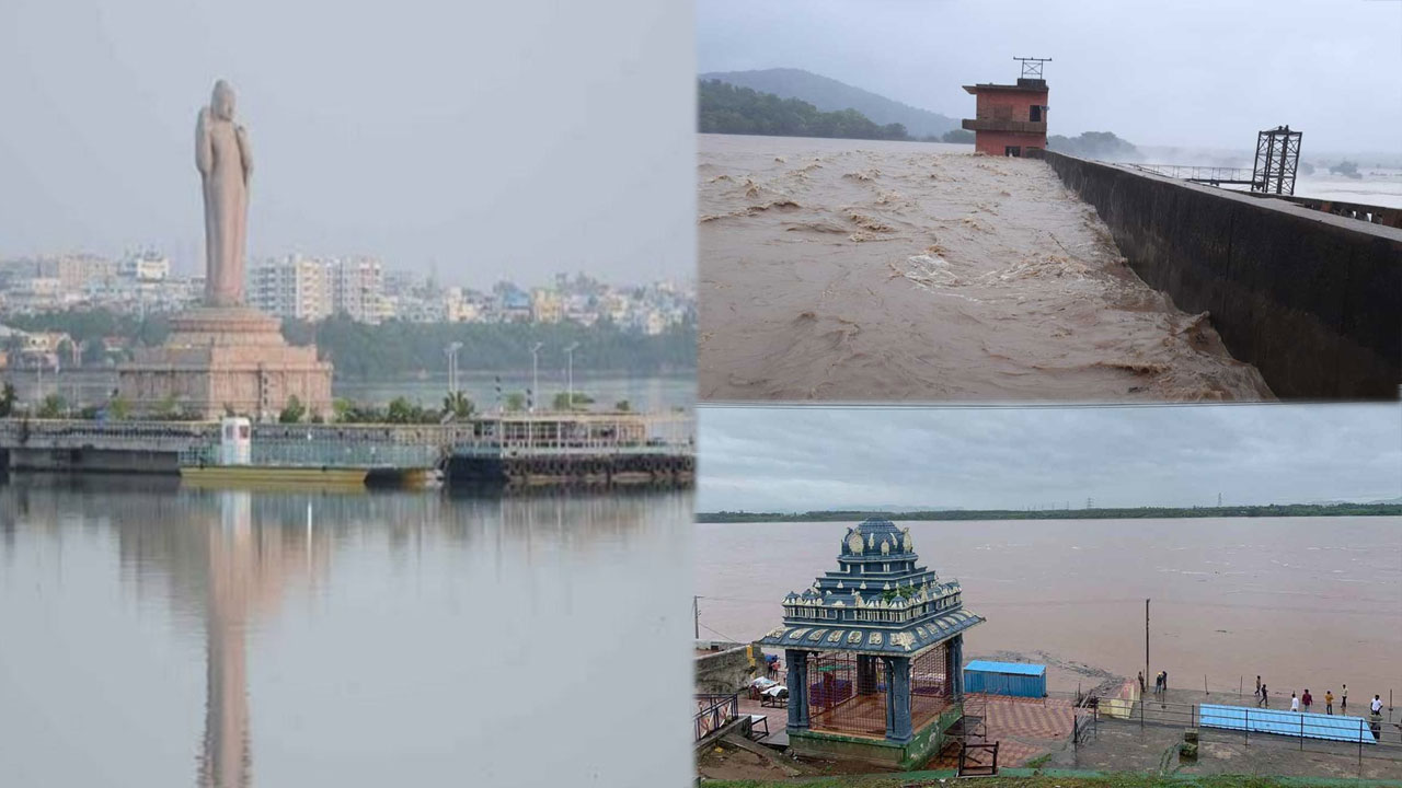 Rains Lash Telangana: గోదావరి మహోగ్రరూపం.. ప్రమాదపుటంచున కడెం.. తెలంగాణలో ప్రాజెక్టులకు వరద పోటు