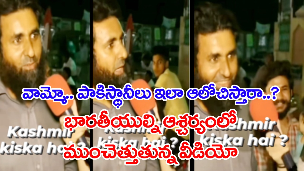 Viral Video: వామ్మో.. పాకిస్థానీలు ఇలా ఆలోచిస్తారా? భారతీయుల్లో ఆశ్చర్యం!