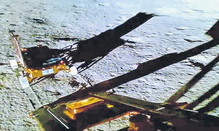 ROVER FIRST STEP : చందమామపై రోవర్ అడుగులు!