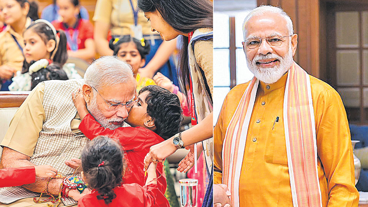 మోడీ పట్ల 80% సానుకూలత