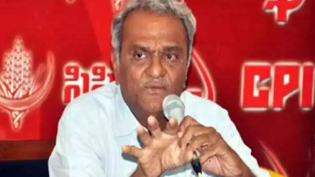 CPI: బీఆర్ఎస్, వైసీపీ, బీజేపీపై సీపీఐ నారాయణ ఘాటు వ్యాఖ్యలు