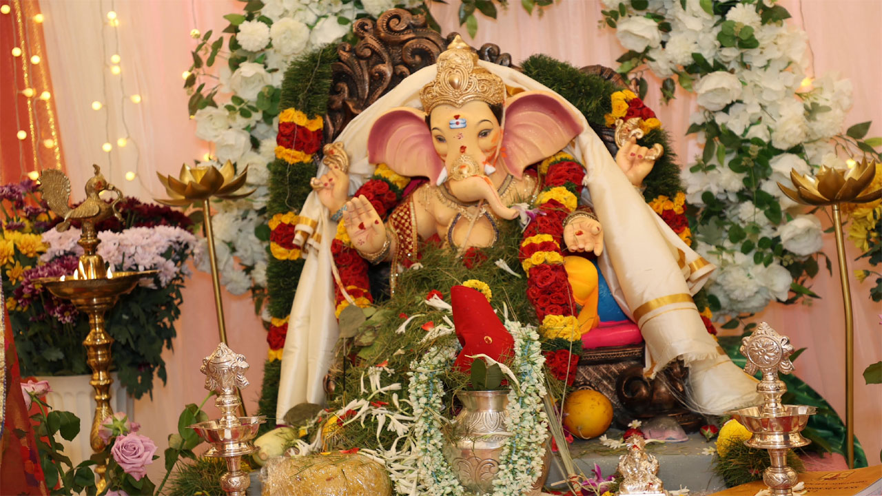 Ganesh Chaturthi 2023: సింగపూర్‌లో అత్యద్భుతంగా వినాయక చవితి పూజా కార్యక్రమం