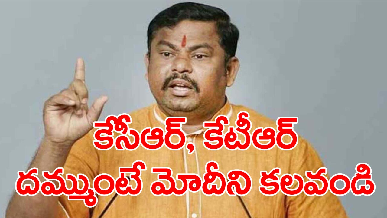 MLA Raja singh: సీఎం కేసీఆర్, మంత్రి కేటీఆర్‌లకు ఎమ్మెల్యే రాజాసింగ్ సవాల్..