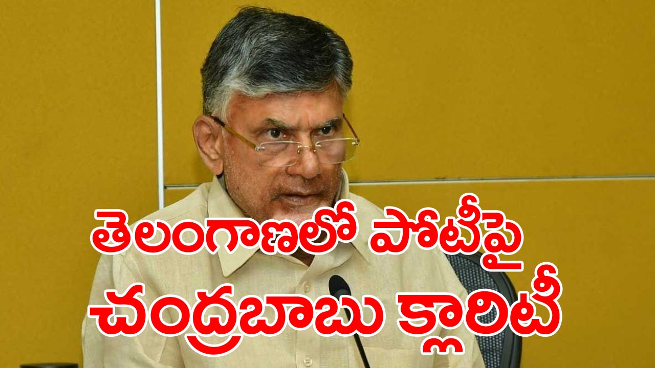 TDP Chief: తెలంగాణలో పోటీ చేసే స్థానాల సంఖ్యపై చంద్రబాబు క్లారిటీ