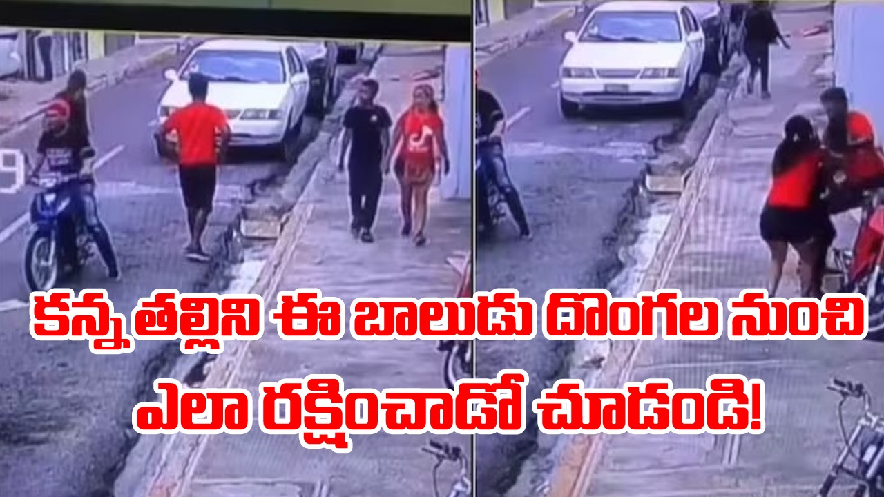 Viral: ఇలాంటి కొడుకు పక్కన ఉంటే అమ్మను ఎవరూ ఏం చేయలేరు.. కన్న తల్లిని దొంగల నుంచి ఎలా రక్షించాడో చూడండి!