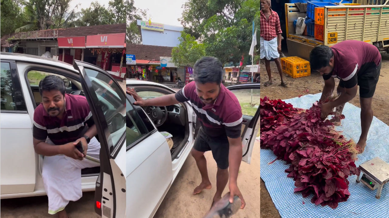 Viral Video: ఈ రైతు సామాన్యుడు కాదు.. ఆడీ కారులో వచ్చి ఆకుకూరలు అమ్ముతున్నాడు.. నెటిజన్లు ఏమంటున్నారంటే!