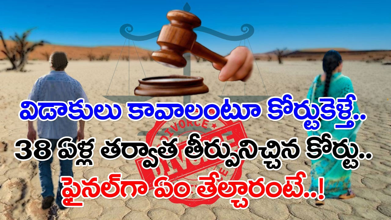 Divorce: పెళ్లయిన 4 ఏళ్లకే విడాకులకు దరఖాస్తు.. 38 ఏళ్ల తర్వాత.. పిల్లల పెళ్లిళ్లు కూడా అయ్యాక షాకింగ్ ట్విస్ట్ ఇచ్చిన కోర్టు..!