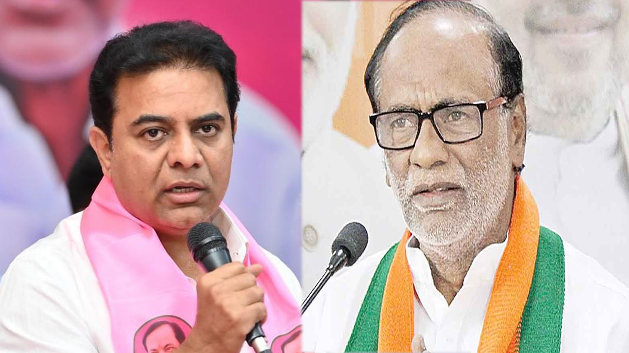 BJP MP Laxman:  మోడీ, అమిత్ షా ఎక్కడ.. కేటీఆర్ నువ్వెక్కడ అంటూ ఫైర్..