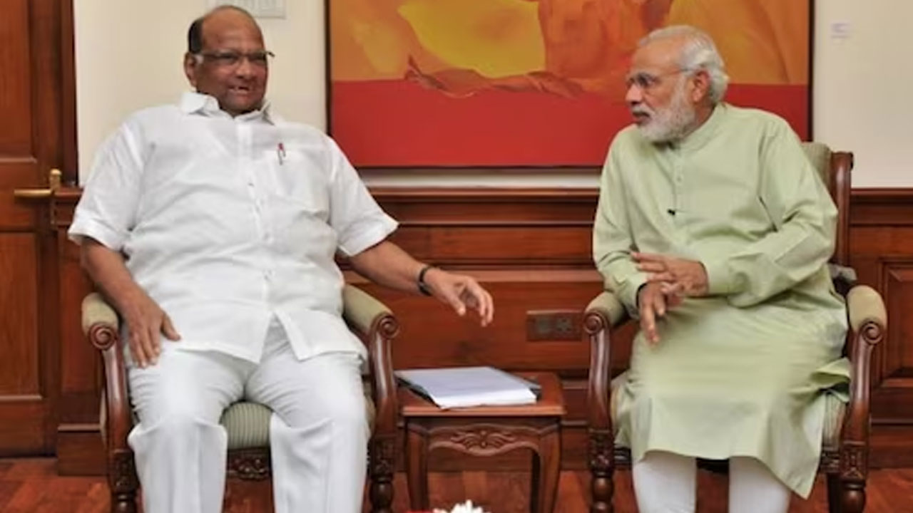 Sharad Pawar and Narendra Modi : శరద్ పవార్ ప్రధాన మంత్రి ఆకాంక్షలపై మోదీ సంచలన వ్యాఖ్యలు