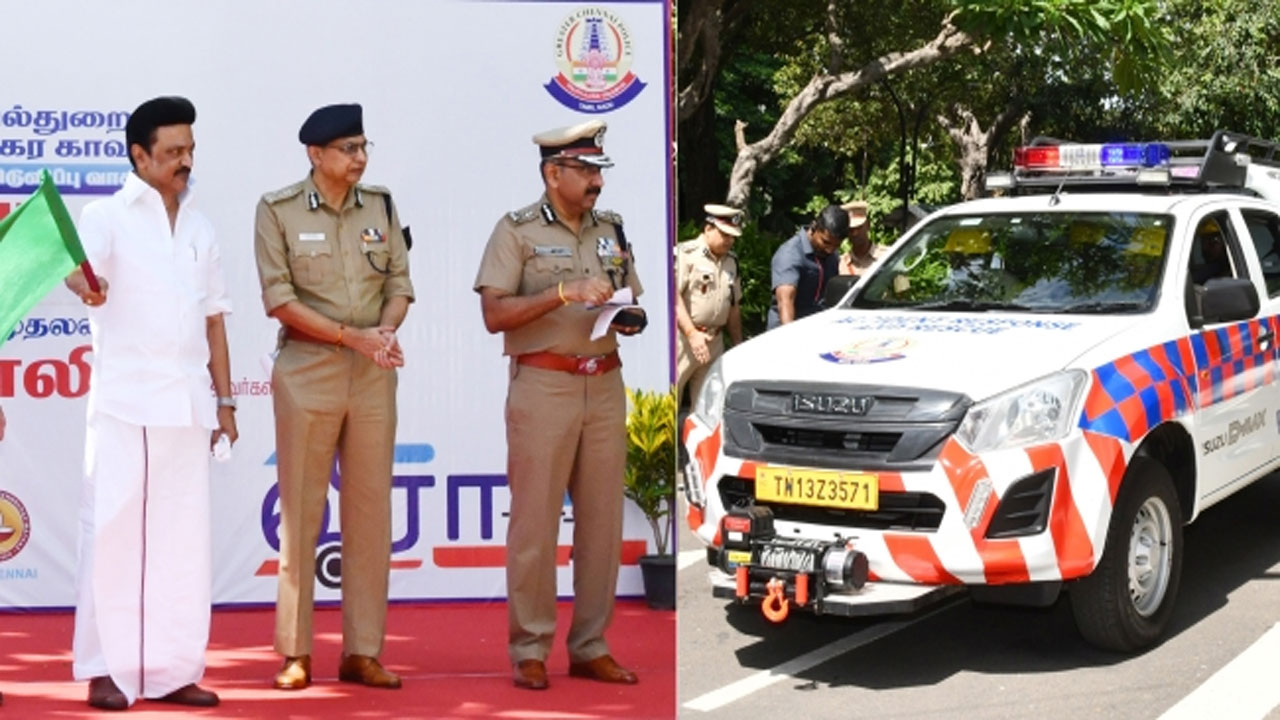 Chennai: ప్రమాద బాధితుల రక్షణ కోసం రోడ్డెక్కిన ‘వీర’